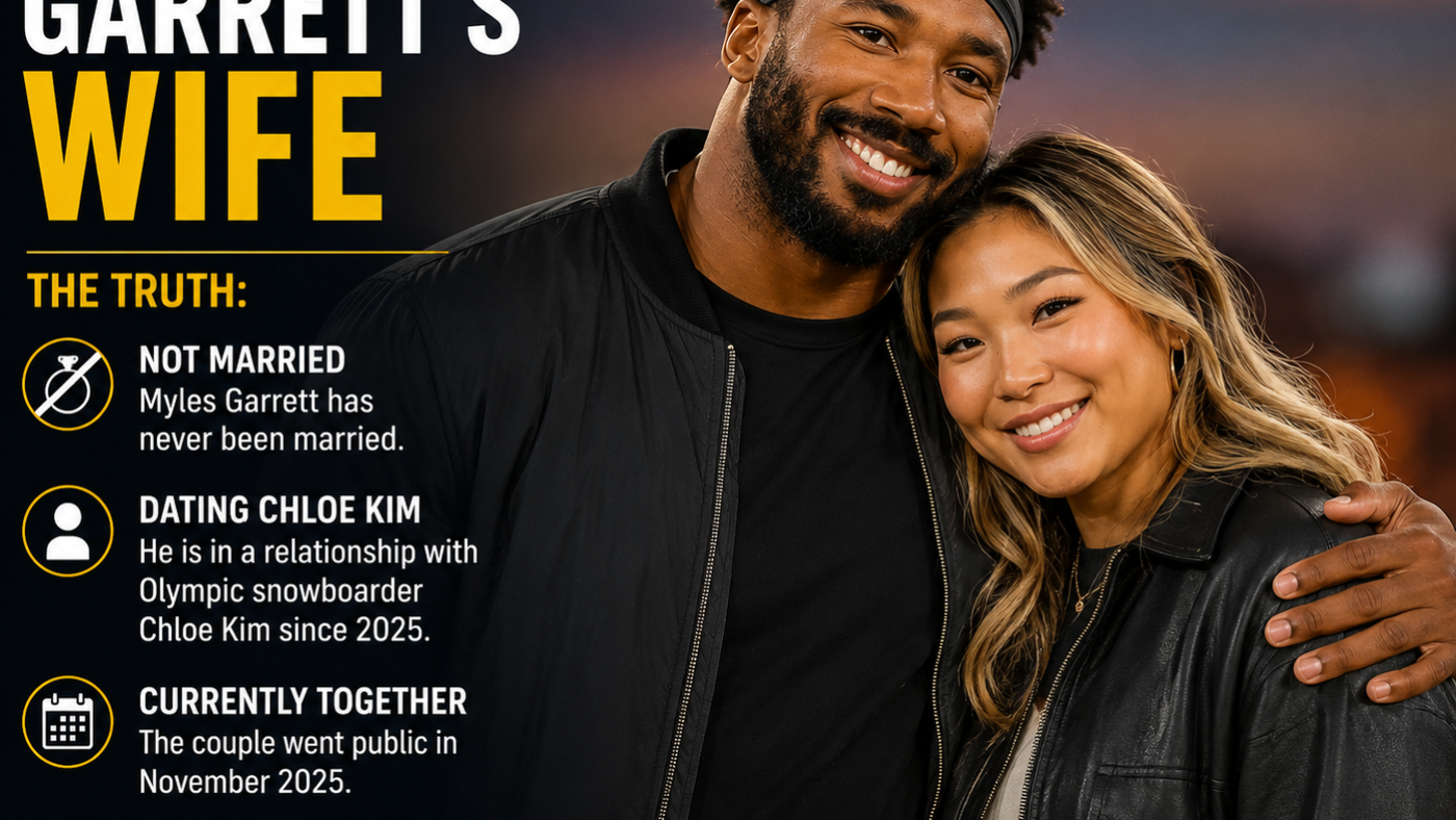 Myles Garrett’s Wife: The Truth About His Relationship With Chloe Kim in 2026