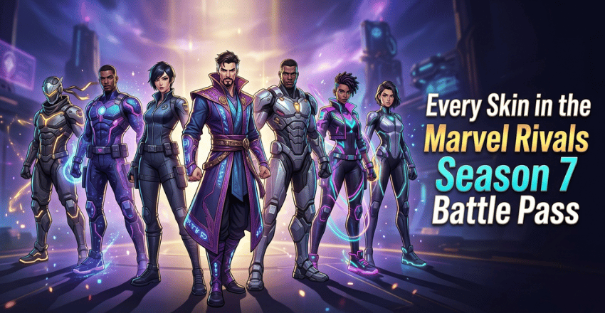 Every skin in the Marvel Rivals Season 7 battle pass