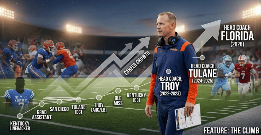 From Kentucky linebacker to SEC head coach