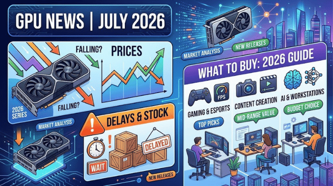 GPU News July 2026: Prices, Delays and What to Buy 
