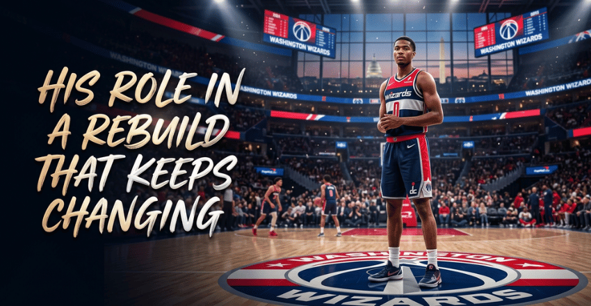 His role in a rebuild that keeps changing