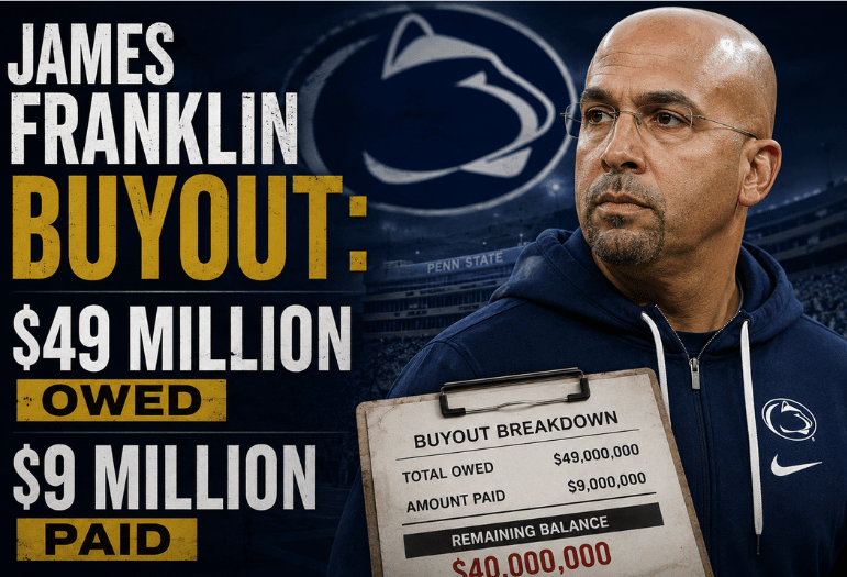 James Franklin Buyout: Why Penn State Owes $49 Million in 2026