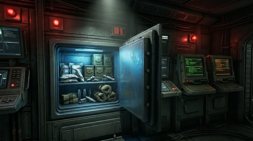 Where the Monitor Room sits inside the ARK 