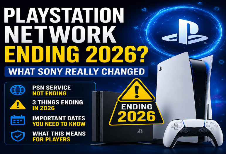 PlayStation Network Ending 2026
