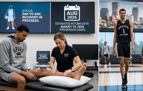 Wemby Injury Update: Current Status, Return Date & 2026 Outlook