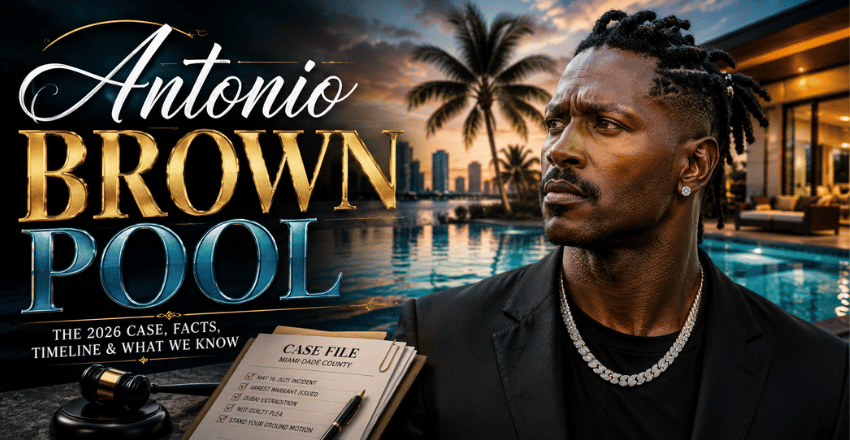 What the antonio brown pool search is actually pulling up