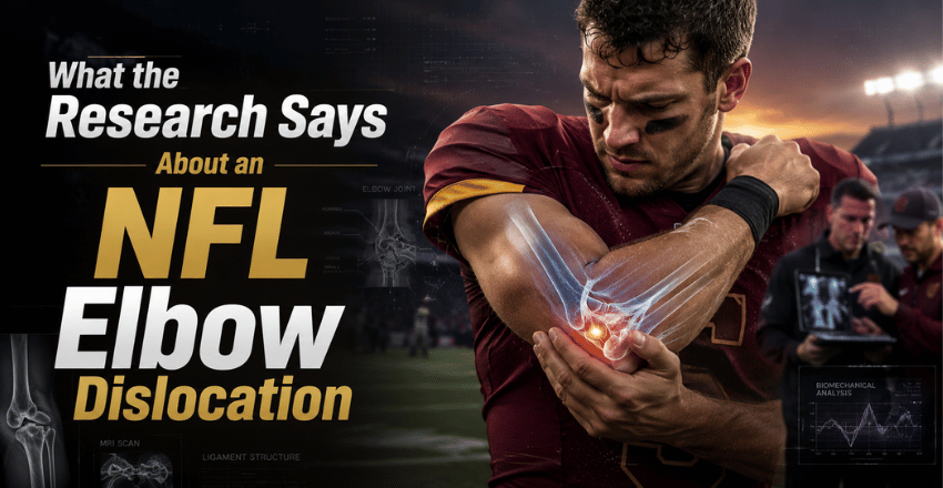 What the research says about an NFL elbow dislocation