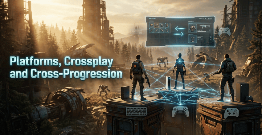 Platforms, crossplay and cross-progression