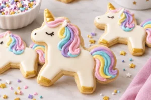 Cream Unicorn Cookie